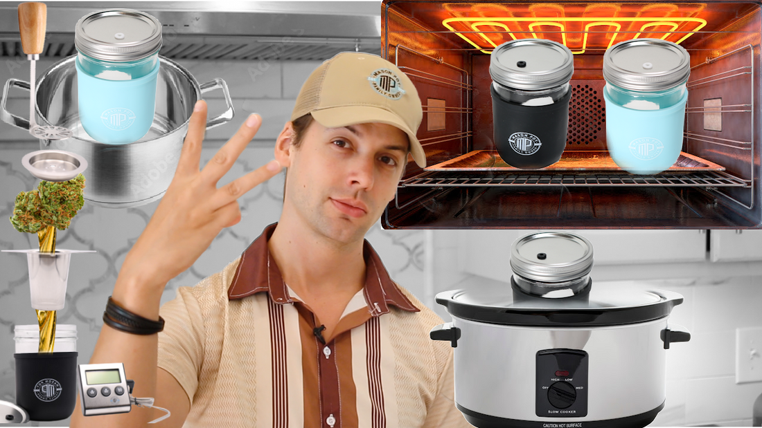 Mason Pot Three Infusion Options! Oven, Crock-Pot and Stove-Top