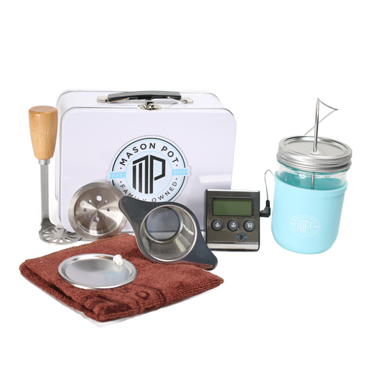 Mason Pot Herbal Oil and Butter Infuser and Decarboxylation Kit
